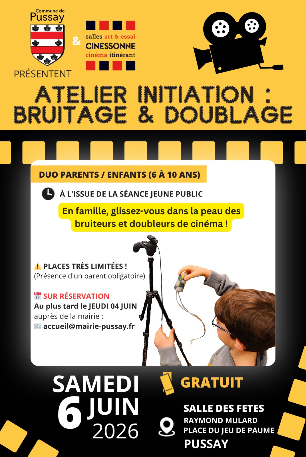 Atelier bruitage
