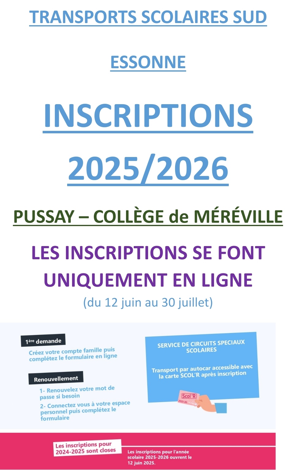 Transport scolaire