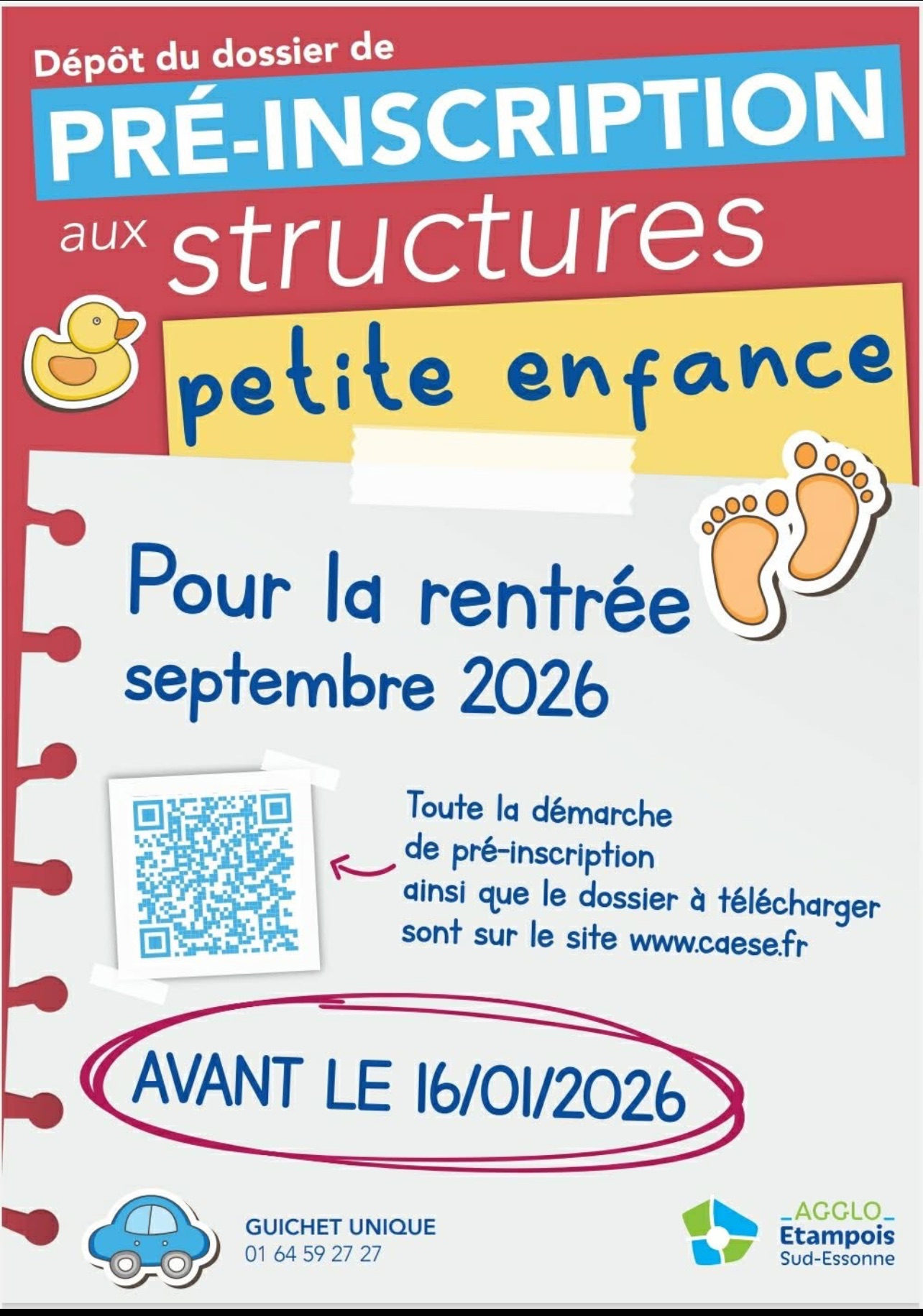 Inscription petite enfance